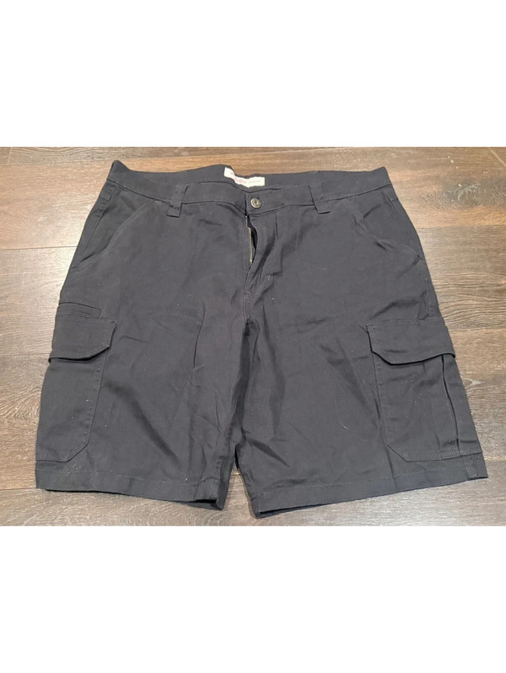 Wrangler Men’s Black Regular Fit Cargo Shorts Size 38 H28